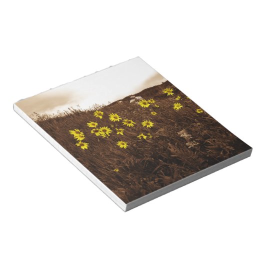 Bloc-note Fleurs de soleil (Incliné)