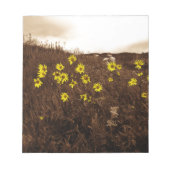 Bloc-note Fleurs de soleil (Devant)