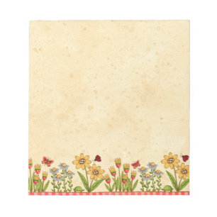 Bloc-note Fleurs d'été