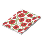 Bloc-note Fleurs d'été joyeuses floraison de pavot (Tourné)