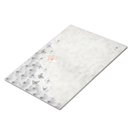 Bloc-note Fleurs et papillons (Incliné)