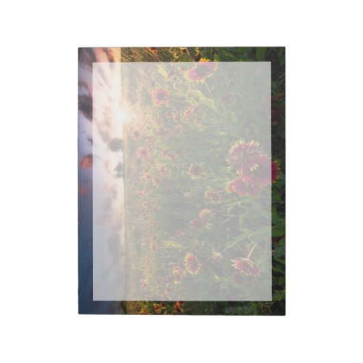 Bloc-note Fleurs | Fleur sauvage indien Texas (Tourné)