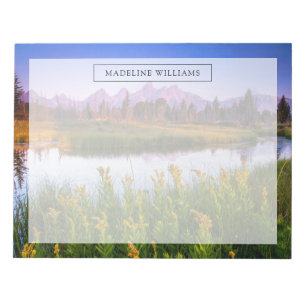 Bloc-note Fleurs Grand Teton National Park, Wyoming