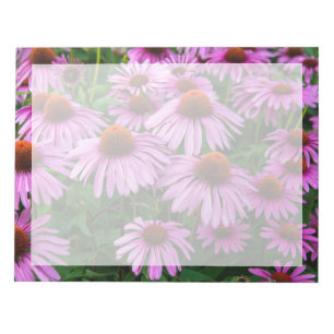 Bloc-note Fleurs Jardin aux fleurs roses