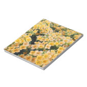 Bloc-note Fleurs Jaunes (Tourné)