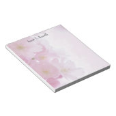 Bloc-note Fleurs jolies Élégant Simple Plain Professionnel (Incliné)