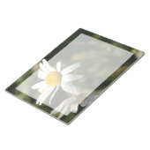 Bloc-note Fleurs marguerites blanches sauvages (Incliné)