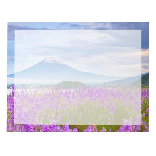 Bloc-note Fleurs | Mont Fugi Japon (Devant)