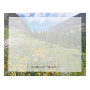 Bloc-note Fleurs Montana Flower Path