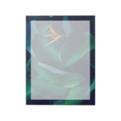 Bloc-note Fleurs | Oiseau du paradis (Tourné)