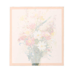 Bloc-note Fleurs Pastel