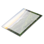 Bloc-note Fleurs | Père Noël Cruz Californie (Incliné)