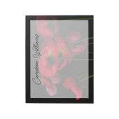 Bloc-note Fleurs | Poppies rouges (Tourné)