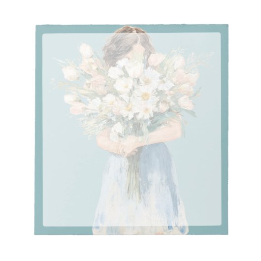 Bloc-note Fleurs pour vous (Devant)