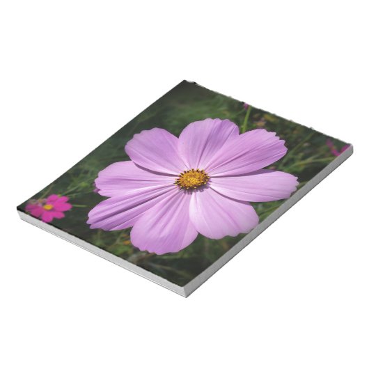 Bloc-note fleurs rose vif (Tourné)