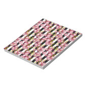 Bloc-note Fleurs roses (Tourné)