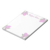 Bloc-note Fleurs roses chaudes (Tourné)