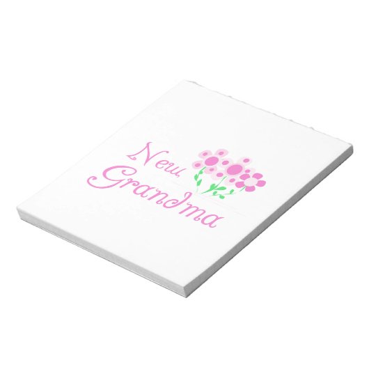 Bloc-note Fleurs roses Nouveaux cadeaux grand-mère (Tourné)