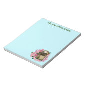 Bloc-note Fleurs roses parentes (Tourné)