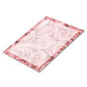 Bloc-note Fleurs | Roses roses (Incliné)