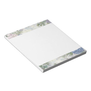 Bloc-note Fleurs roses violettes romantiques
