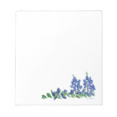 Bloc-note Fleurs sauvages Bluebonnet, Fleurs texanes (Devant)
