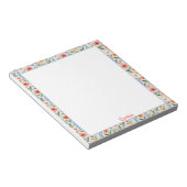 Bloc-note Fleurs sauvages colorées éclatantes (Incliné)
