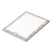 Bloc-note Fleurs sauvages colorées éclatantes (Tourné)