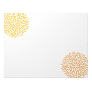 Bloc-note Fleurs simples
