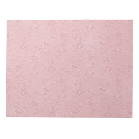 Bloc-note Fleurs Tout Simplement Jolies Rose (Devant)