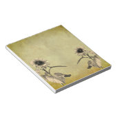 Bloc-note Fleurs vintages (Incliné)