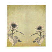 Bloc-note Fleurs vintages (Devant)
