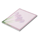 Bloc-note Fleurs violettes (Tourné)