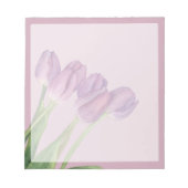 Bloc-note Fleurs violettes (Devant)
