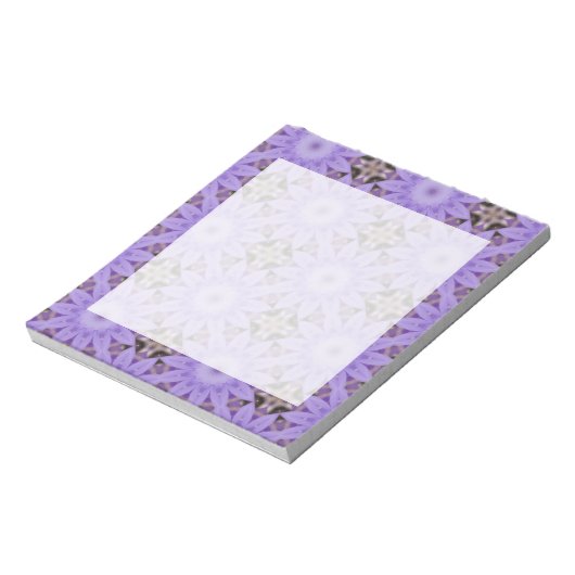 Bloc-note Fleurs violettes (Tourné)