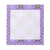Bloc-note Fleurs violettes (Devant)