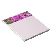 Bloc-note Fleurs violettes de San Francisco (Incliné)