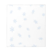 Bloc-note Flocon de neige (Devant)