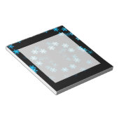 Bloc-note Flocons de neige magiques de Noël (Incliné)