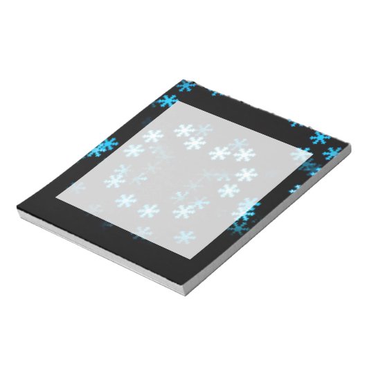 Bloc-note Flocons de neige magiques de Noël (Tourné)