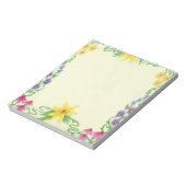 Bloc-note Floral (Tourné)