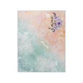 Bloc-note Floral bouquet purple garden (Tourné)