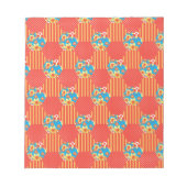 Bloc-note Floral Ditsy, Rayures, Patchwork Pois (Devant)