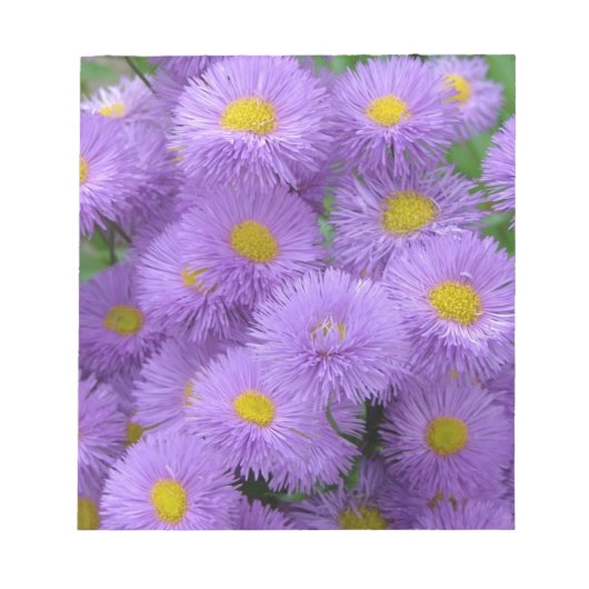 Bloc-note Floral pourpre (Devant)