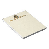 Bloc-note Flore d'or et d'argent (Incliné)