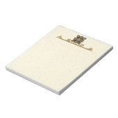 Bloc-note Flore d'or et d'argent (Tourné)
