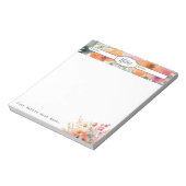 Bloc-note Flore minimale simple tous les jours (Tourné)