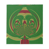 Bloc-note Flore verte (Devant)