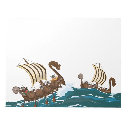 Bloc-note Flotte d'invasion Viking (Devant)