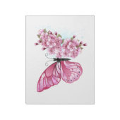 Bloc-note Flower Butterfly (Tourné)